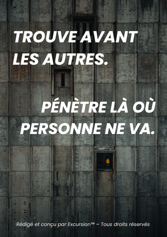 EBOOK -Trouver des Spots Urbex  "La Méthode Complète-"