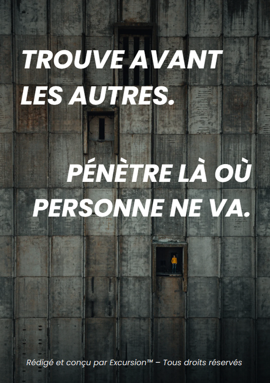EBOOK -Trouver des Spots Urbex  "La Méthode Complète-"